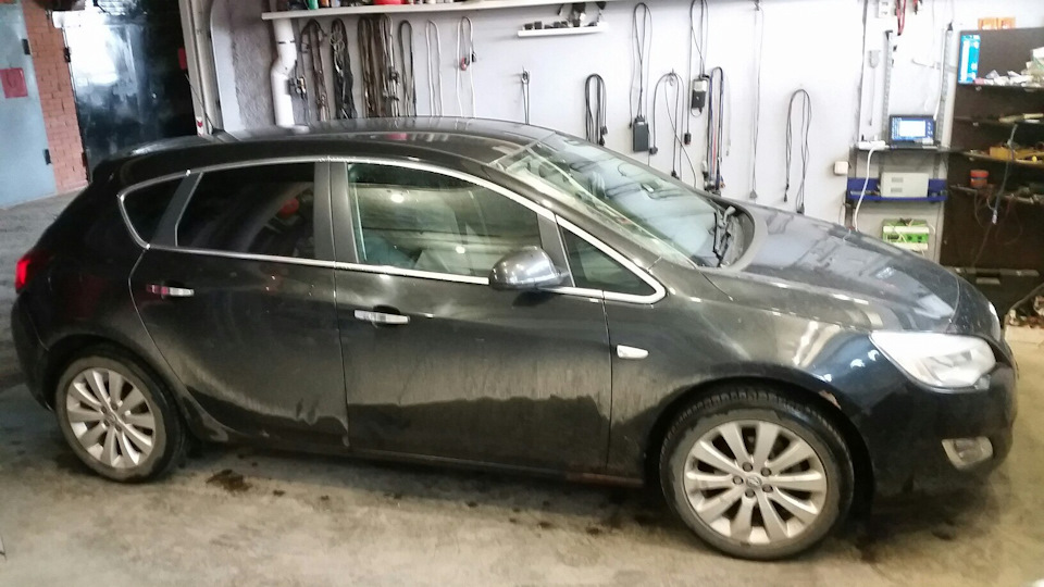 Опель АСТРА 1,6мт — перевод на евро 2 — "ПРО ЧИП" на DRIVE2