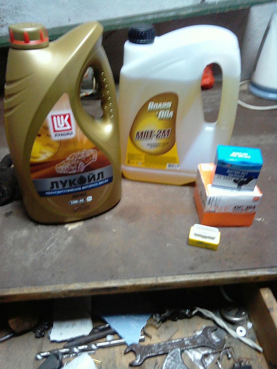 Проблемы с маслом. Промывка двигателя и замена масла. — Lada Приора ...
