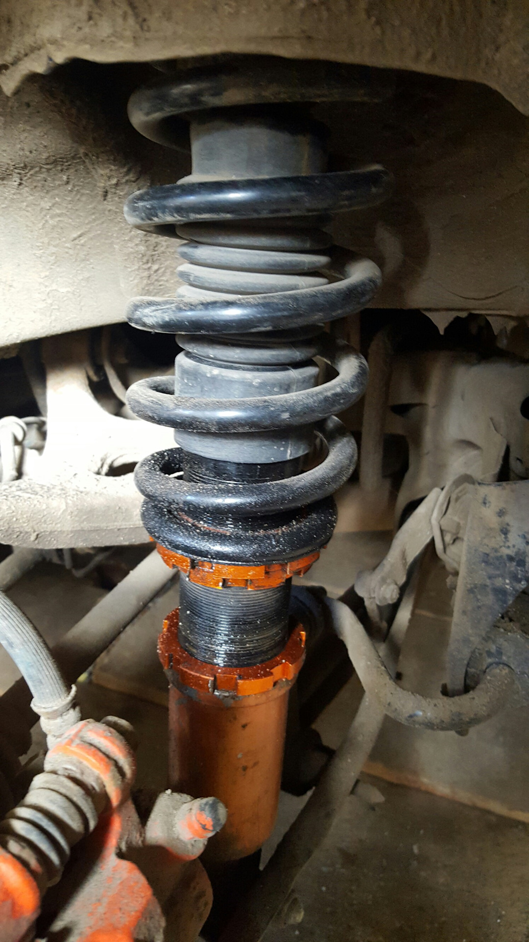 Для чего чехлы на койловерах — Subaru Impreza (GE/GH), 2 л, 2008 года ...