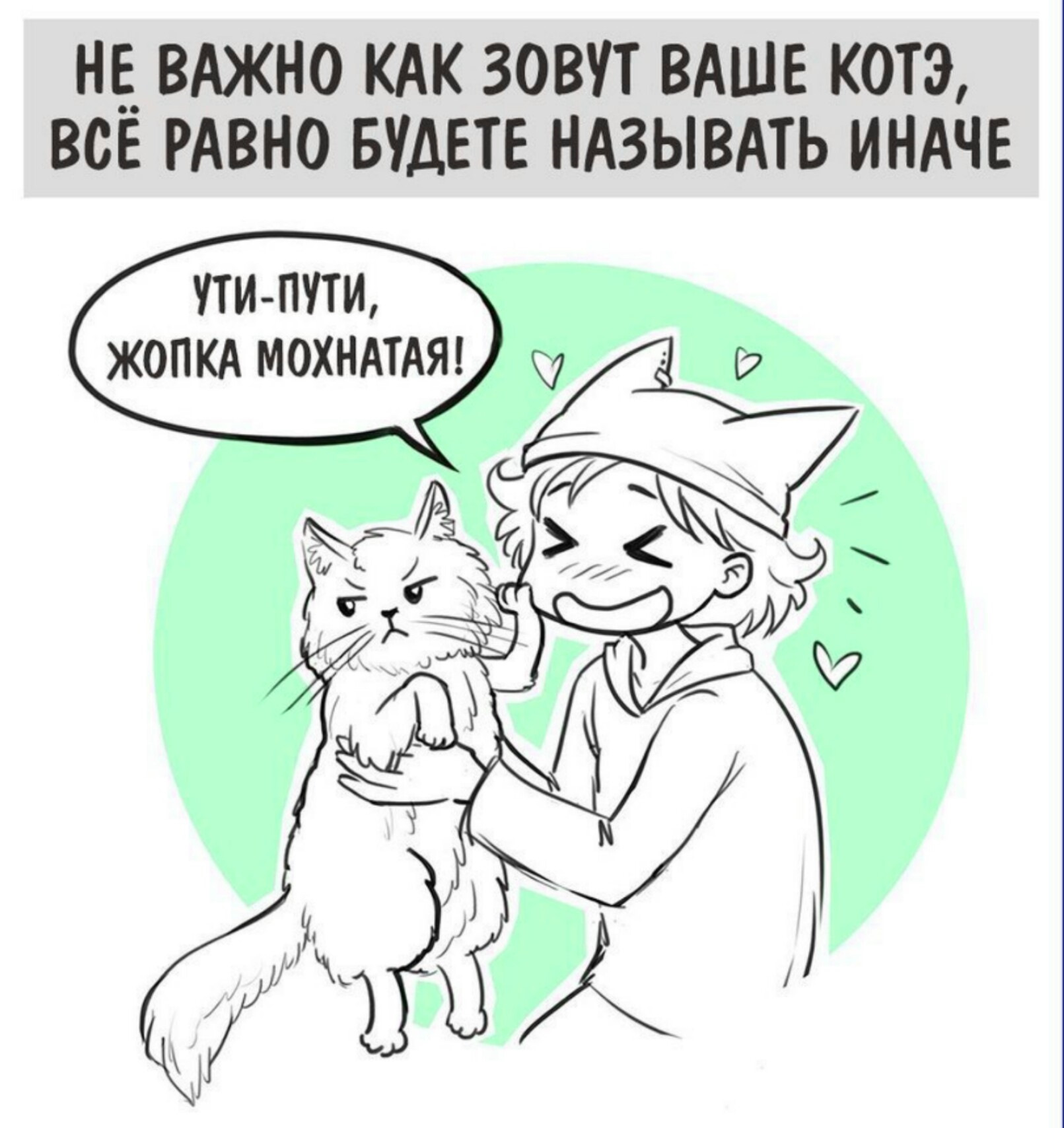 Как зовут твою кошку