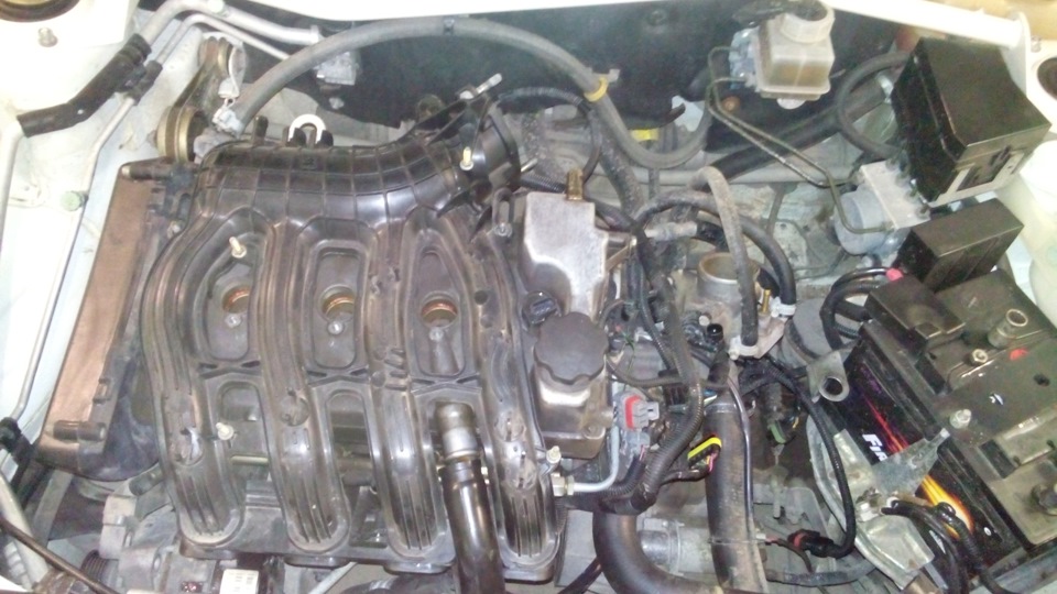 Рессивер STINGER установка. — Lada Приора хэтчбек, 1,6 л, 2011 года ...