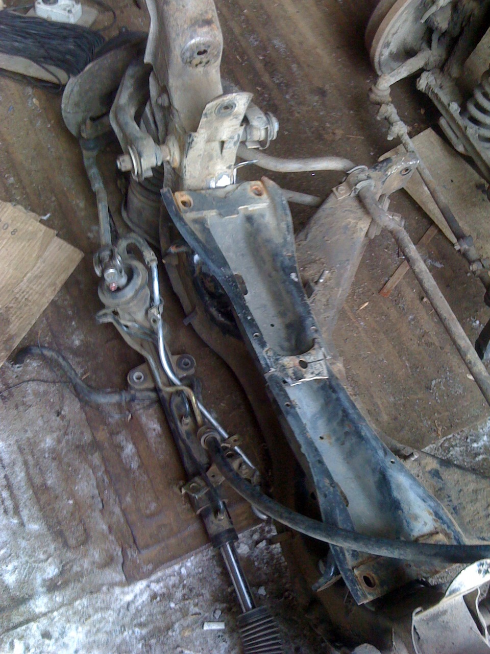 замена передней балки — Chevrolet Bel Air (1G), 2 л, 1953 года | своими ...