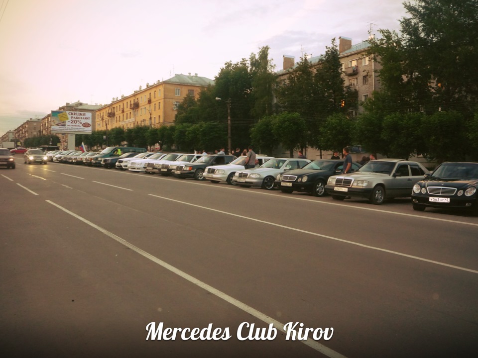 Встреча Mercedes — Benz club Киров 04/07/2014 — Mercedes-Benz CLK (W208 ...