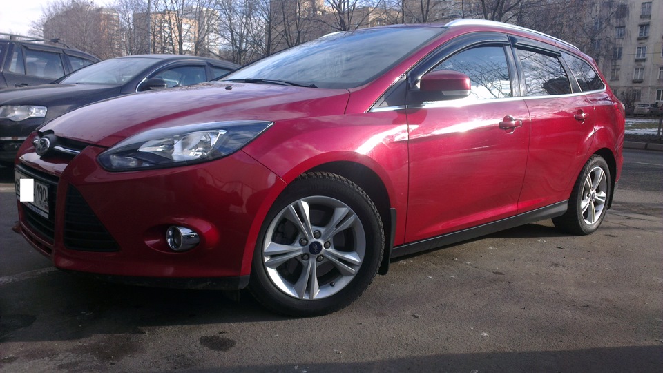 Candy Red Ford Focus