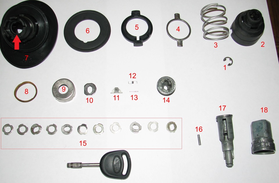 Анатомия — Оригинальная крышка бака Ford Transit (1993-2000) — Ford ...
