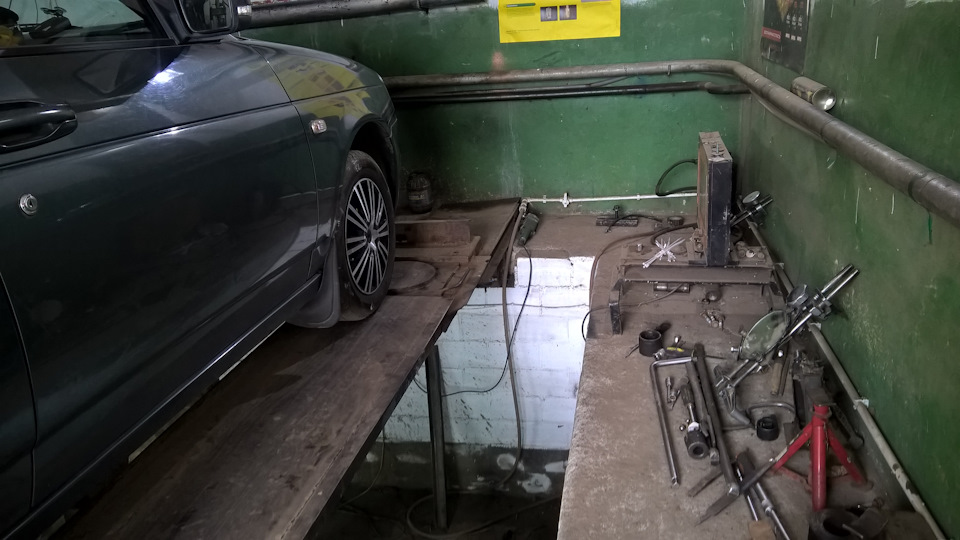 Развал схождение после переборки передней подвески — Lada Приора седан ...