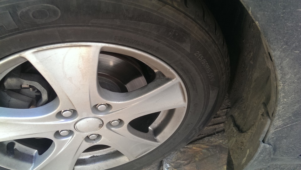 Продам кумхо экста спт 215/60/16 — Toyota Camry (XV40), 2,4 л, 2006 ...