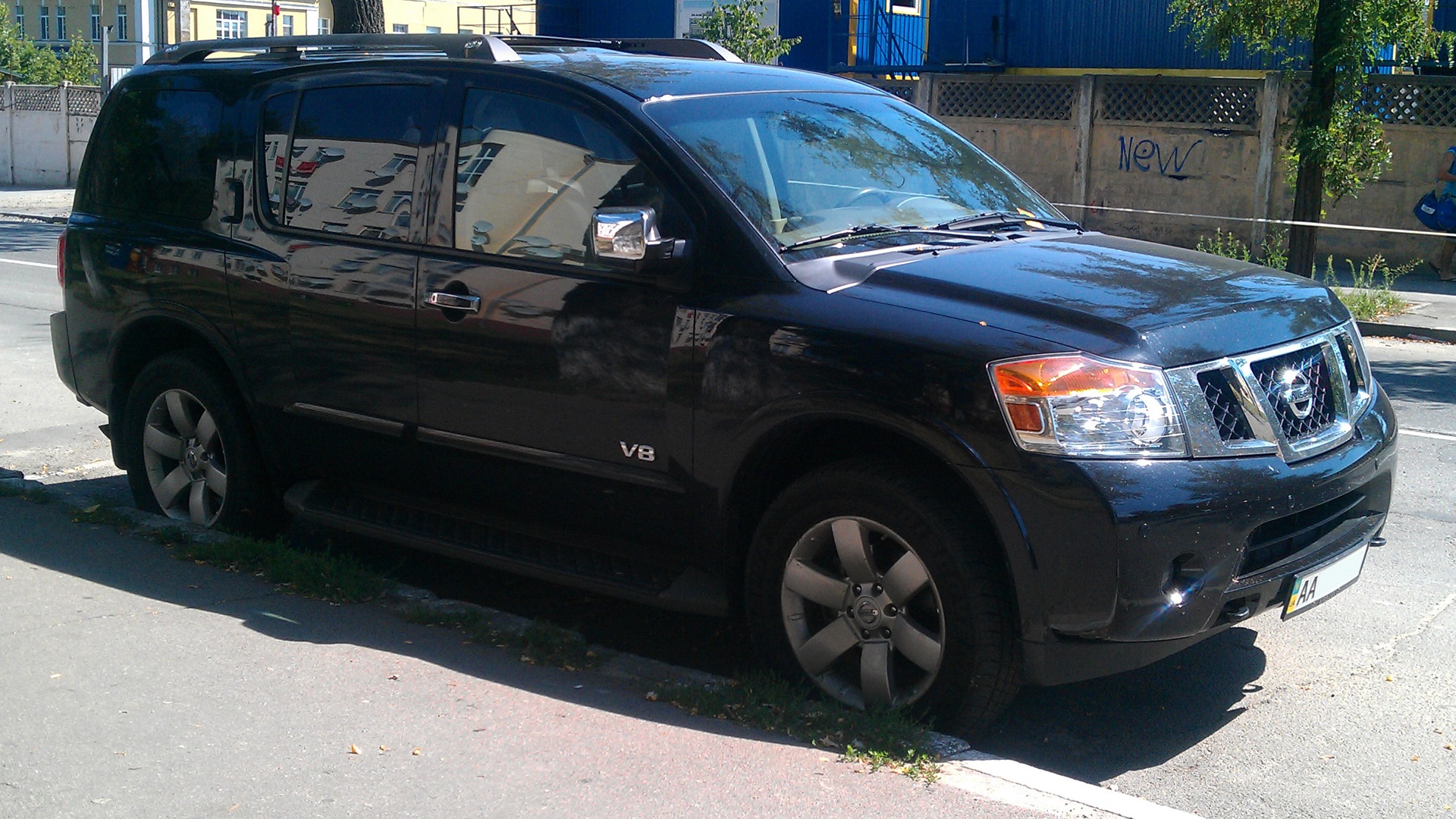 Nissan Armada 5.6 бензиновый 2008 | LE на DRIVE2