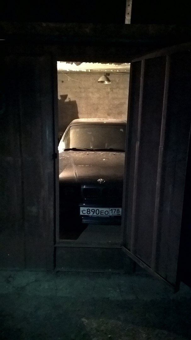 Эта зима не для тебя брат.Отдыхай… — BMW 5 series (E34), 0,6 л, 1987 ...