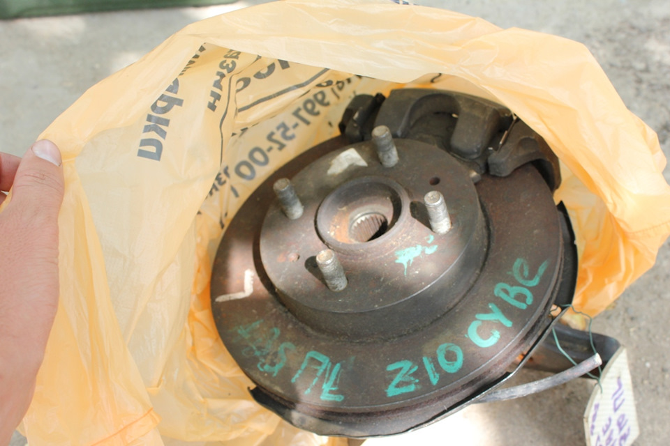 Контрактная ступица (в сборе) — Nissan Cube I, 1,3 л, 1998 года ...