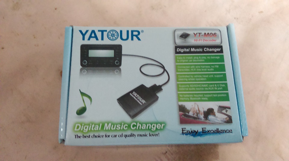 Yatour цифровой cd-чейнджер USB SD MP3 ( YT-M06-VOLHU ) — Volvo S80 (1G ...