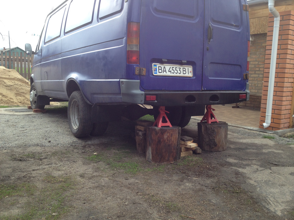 Замена сайлентблоков и ревизия рессор ч.1 (задняя ось) — ГАЗ Газель, 2 ...