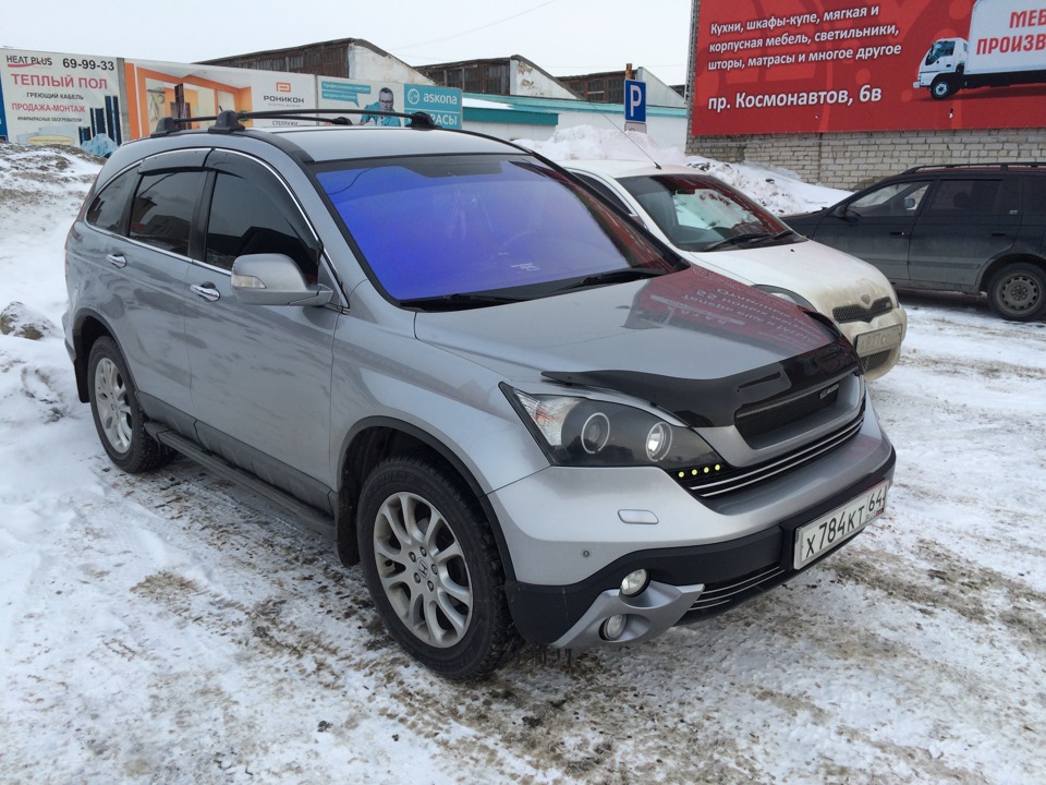 Тонировка лобового атермальной пленкой Хамелеон! — Honda CR-V (RE), 2,4 ...