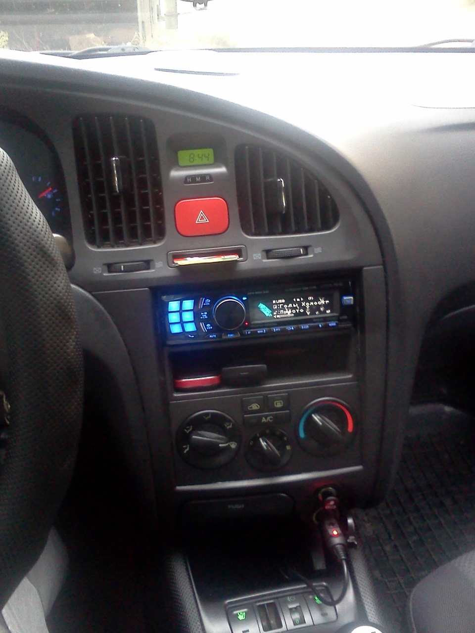 Alpine 117ri — Hyundai Elantra (3G), 1,6 л, 2004 года | автозвук | DRIVE2