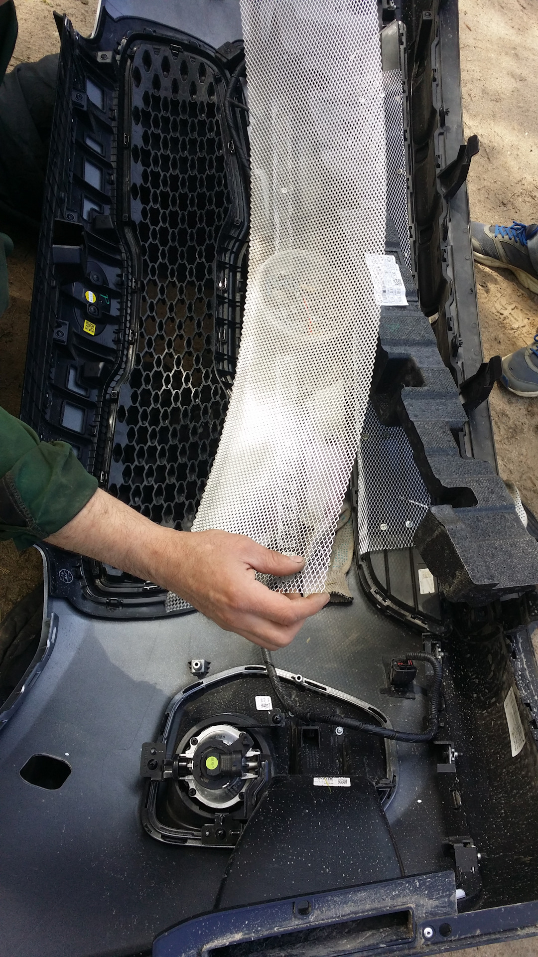 сетки в бампер — DRIVE2