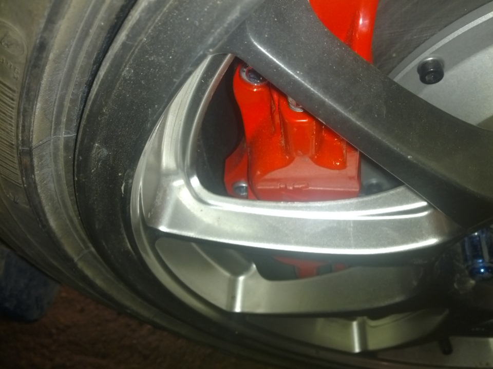 Тормоза Proma и составные диски. Установка — Honda Accord Euro R (CL7 ...