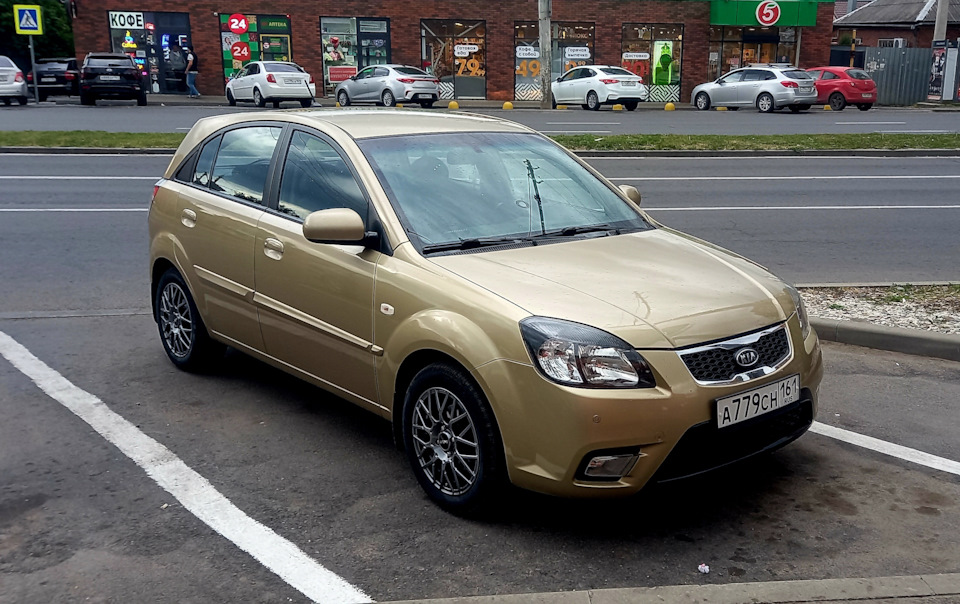 1. Диски. Отзыв. Переход на R15 с R14 — KIA Rio (2G), 1,4 л, 2011 года ...