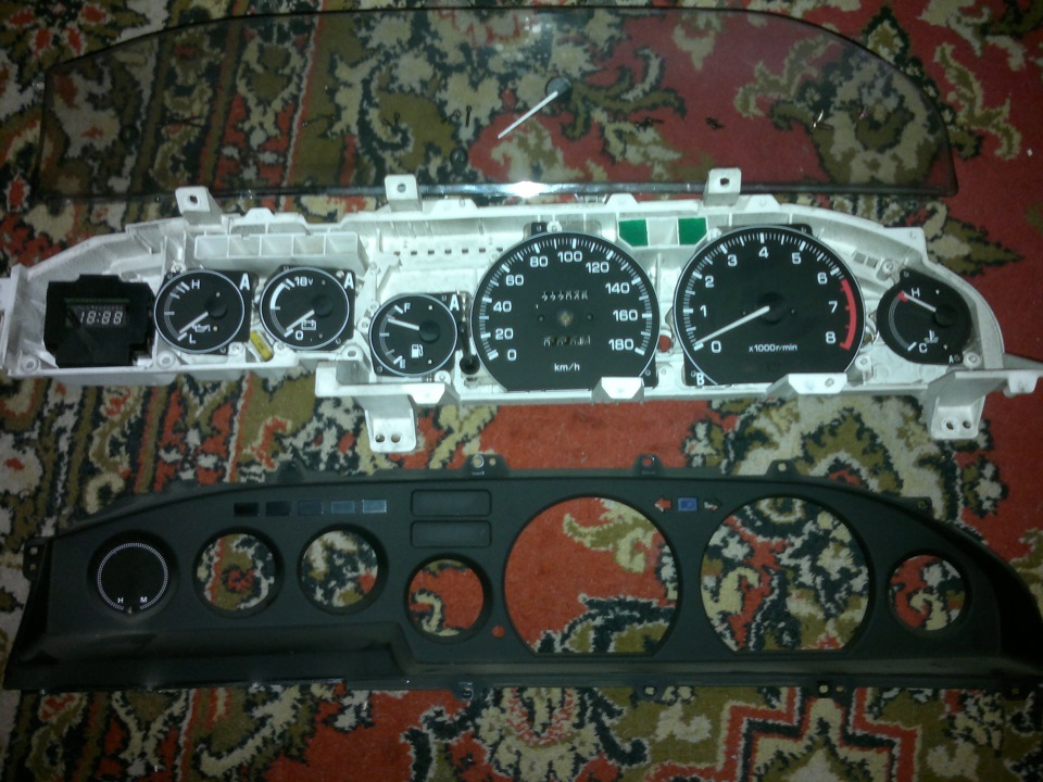 Переделка приборной панели часть №1 (Разбор) — Toyota Corolla (90), 1,5 ...