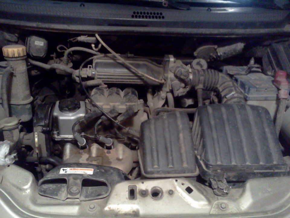 Выкидывает масло — Daewoo Matiz (M100, M150), 0,8 л, 2008 года ...