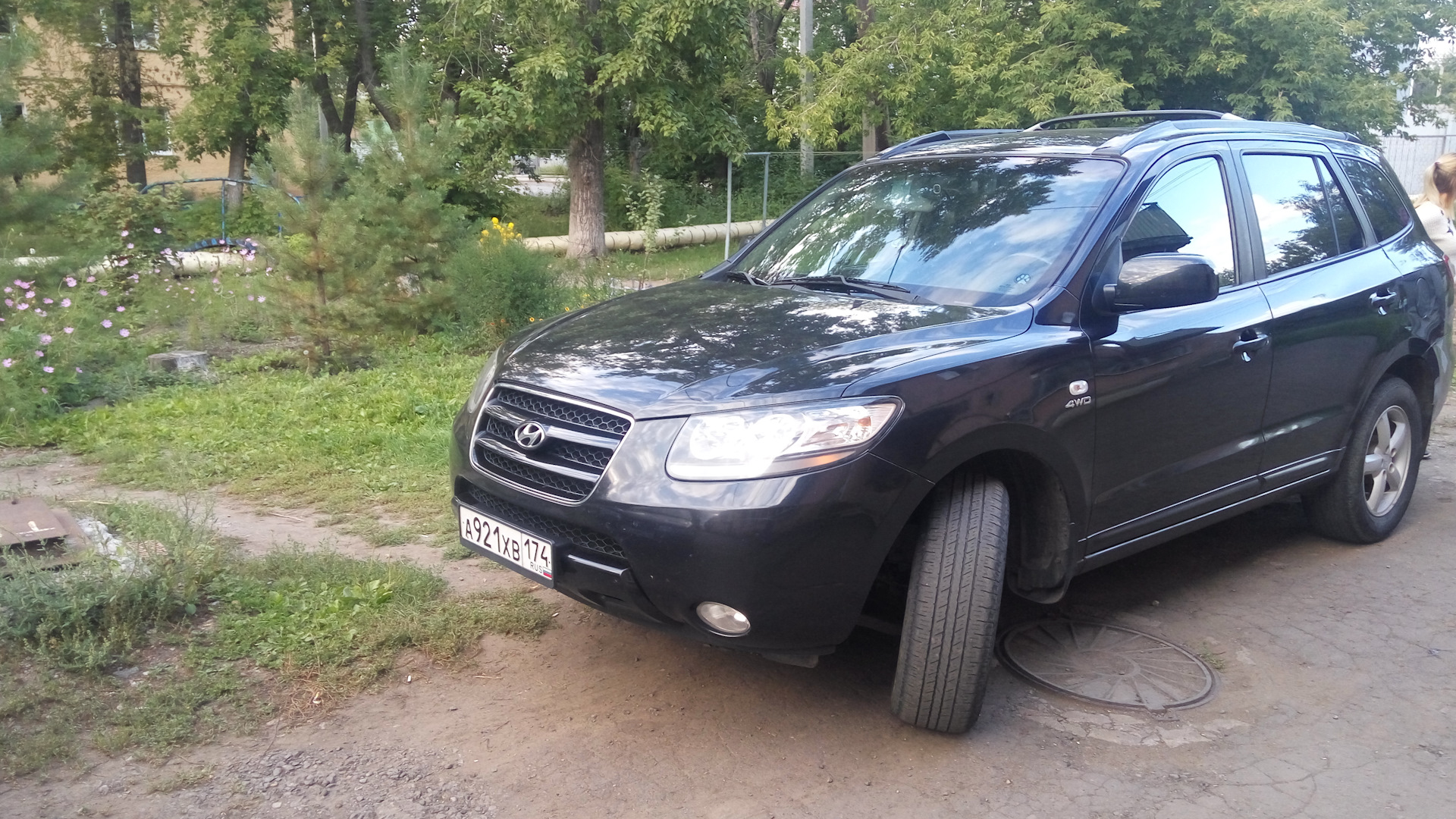 Hyundai Santa Fe (2G) 2.7 бензиновый 2006 | 