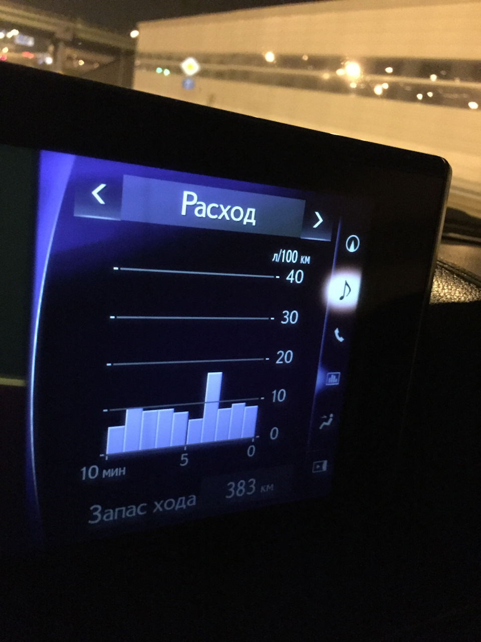 Расход топлива — Lexus LX (URJ200/URJ201), 5,7 л, 2016 года | заправка ...