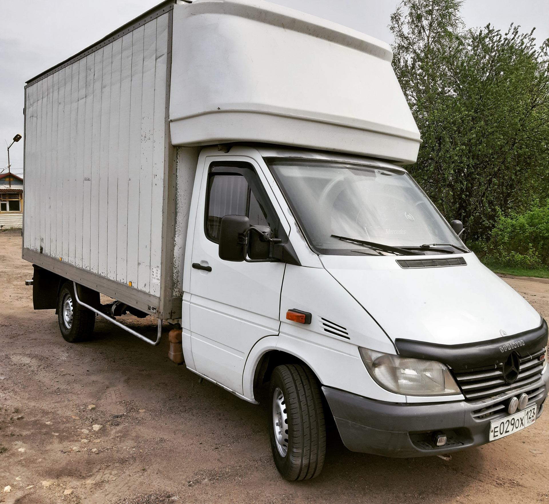 ЧЕМ КРАСИТЬ БУДКУ — Mercedes-Benz Sprinter (1G), 2,9 л, 2000 года |  наблюдение | DRIVE2