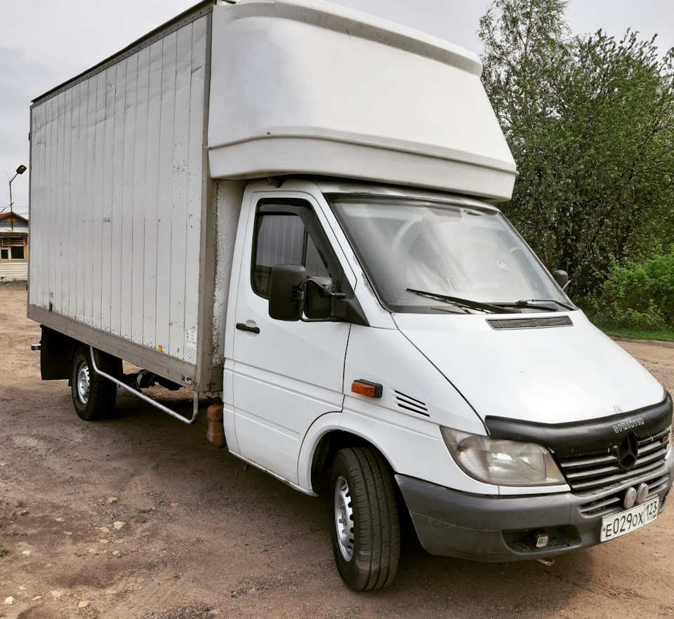 ЧЕМ КРАСИТЬ БУДКУ — Mercedes-Benz Sprinter (1G), 2,9 л, 2000 года |  наблюдение | DRIVE2