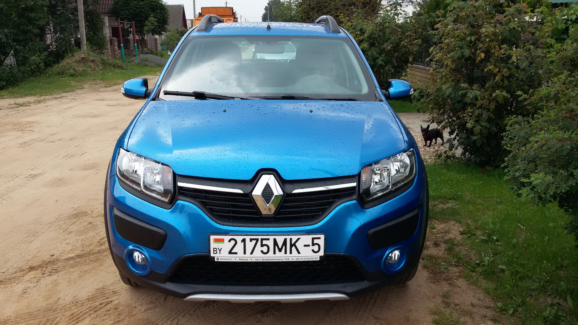 Парктроники рено сандеро степвей. Renault Sandero 2015.