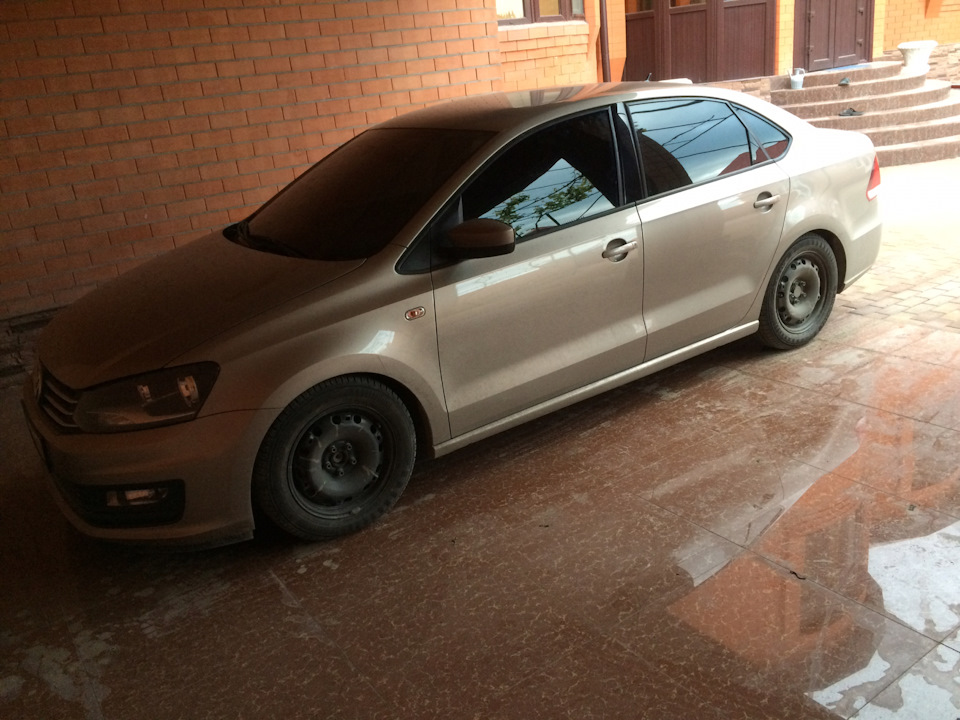 Прощай Антенна привет Плавник — Volkswagen Polo Sedan, 1,6 л, 2015 года ...