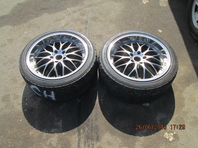 Пара колес (диски+резина) R18, 5x114.3 — DRIVE2