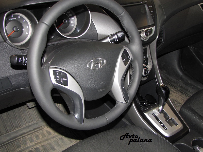 Элантра как снять руль Перетяжка руля Hyundai Elantra - DRIVE2