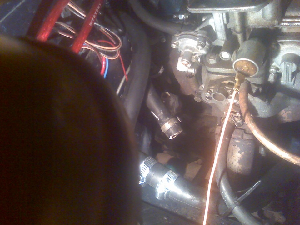 Замена штатного термостата на термос. от шеви нивы. — Lada 21013, 1,6 л ...