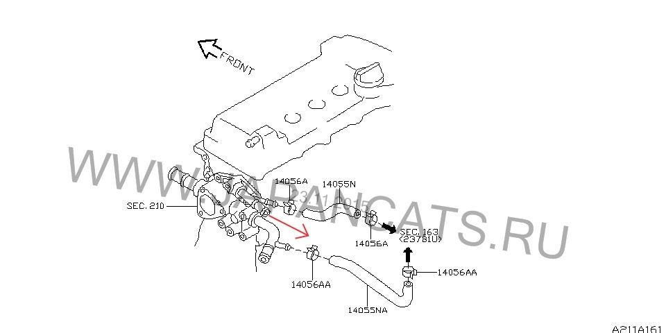 Двигатель QG15DE Nissan