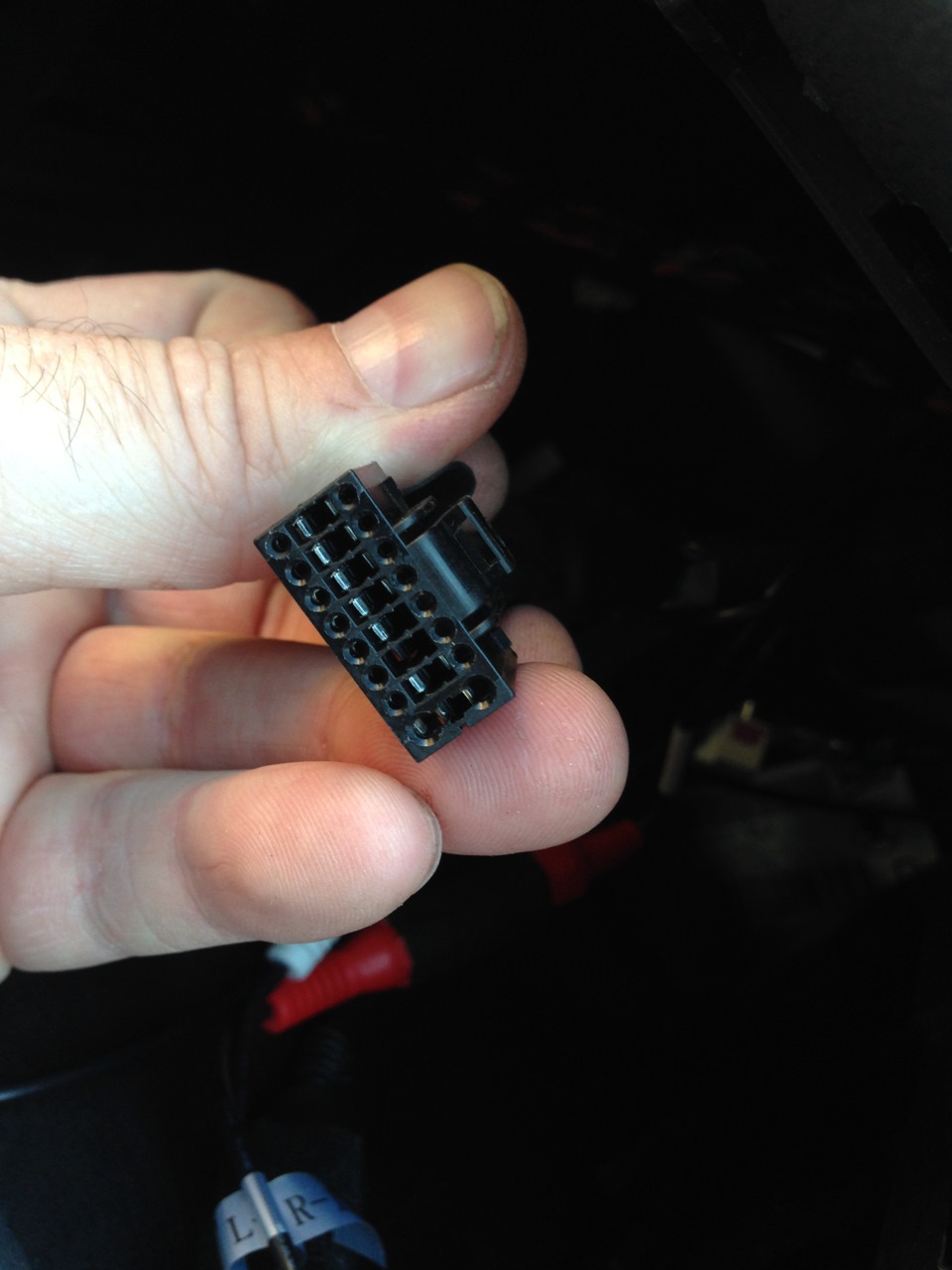 главный разъём — Skoda Octavia A5 Mk2