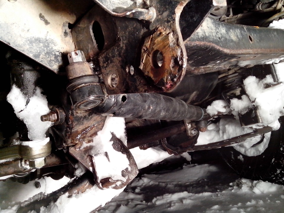 Рулевой демпфер — Mitsubishi L200 (3G), 2,5 л, 2005 года | тюнинг | DRIVE2