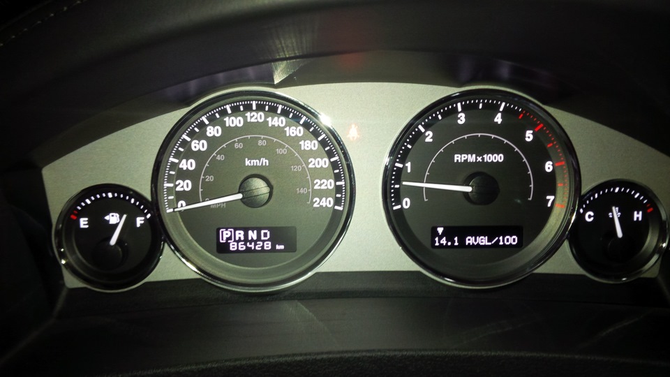 Расход топлива зимой — Jeep Grand Cherokee (WK), 3 л., 2008 года ...