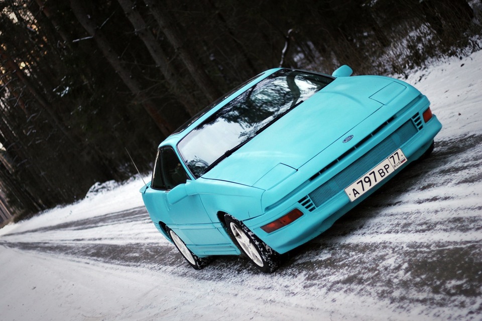 Ford Probe в снегу