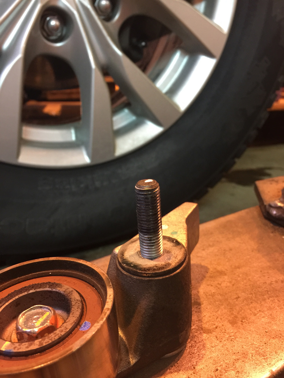 уже не расстраиваюсь, точно кто то был. — Mitsubishi Pajero Sport (2G)