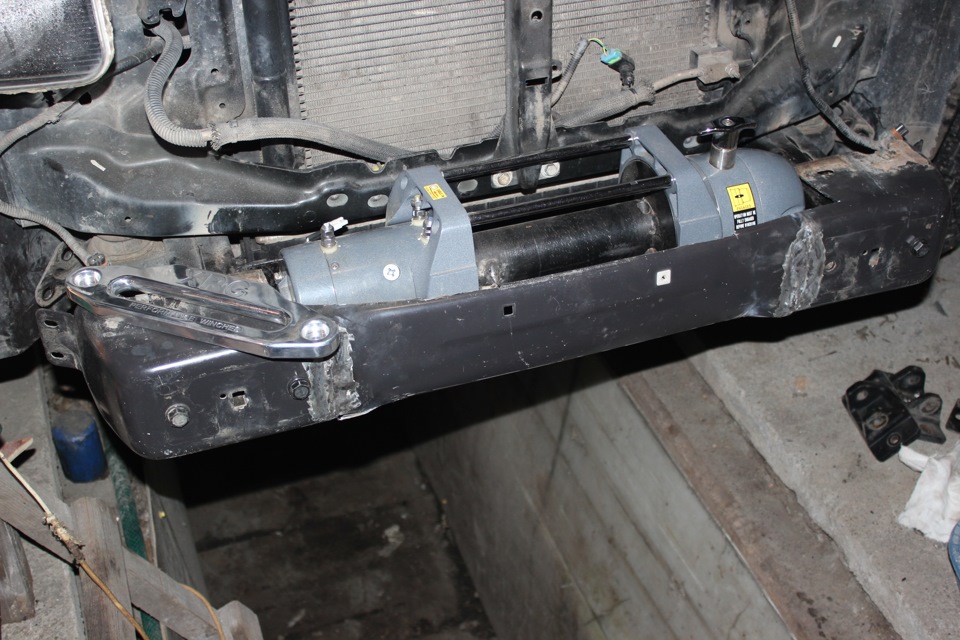 установка лебедки come up — DRIVE2