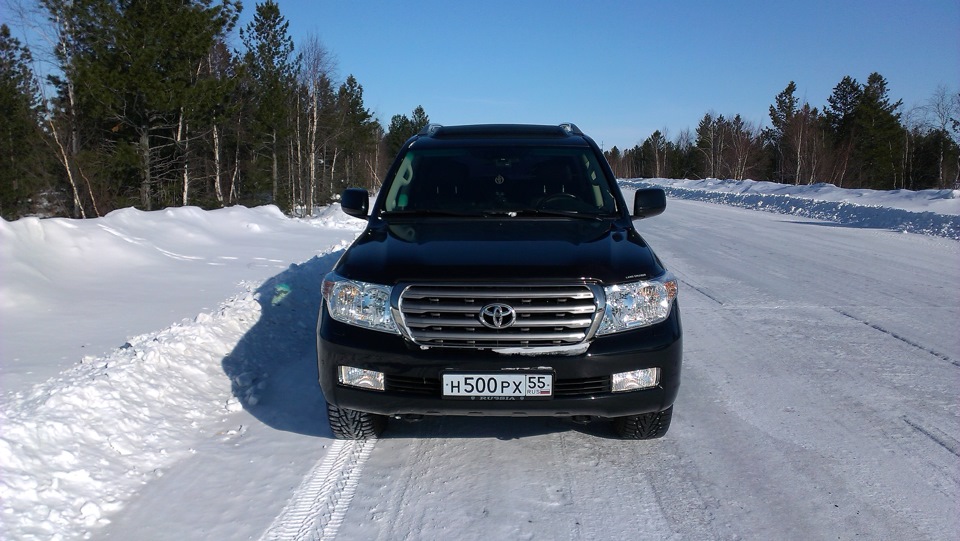 Toyota Land Cruiser 200 зима