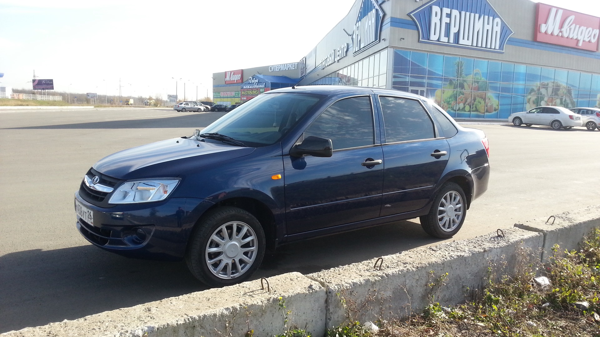 Lada Гранта 1.6 бензиновый 2013 | на DRIVE2