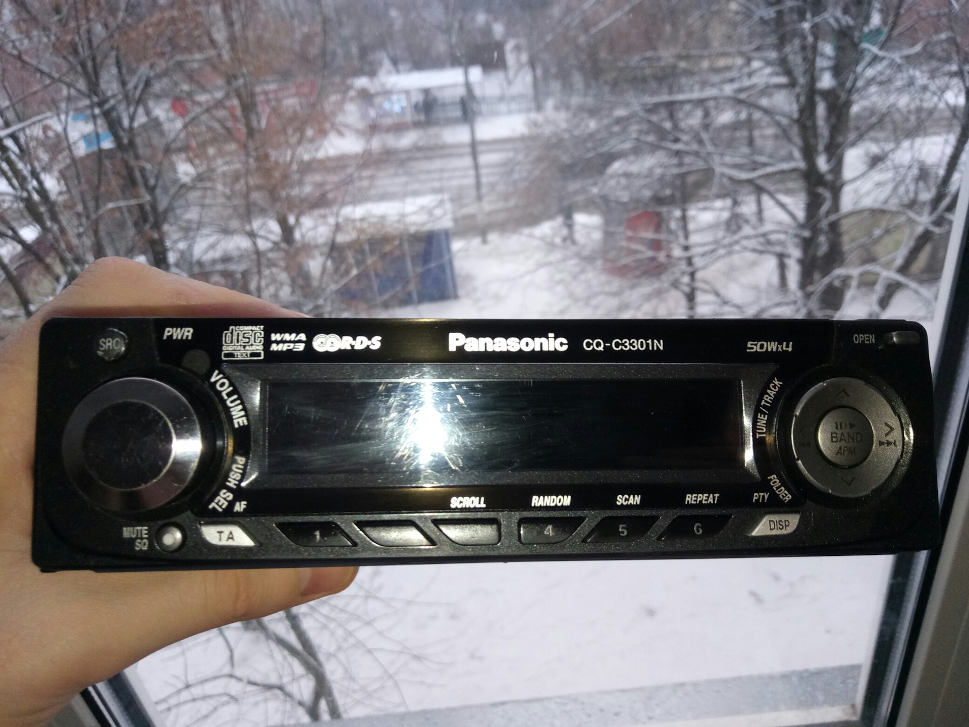 Panasonic CQ-D1703N пропадает звук