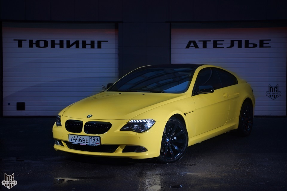 BMW e63 матовый