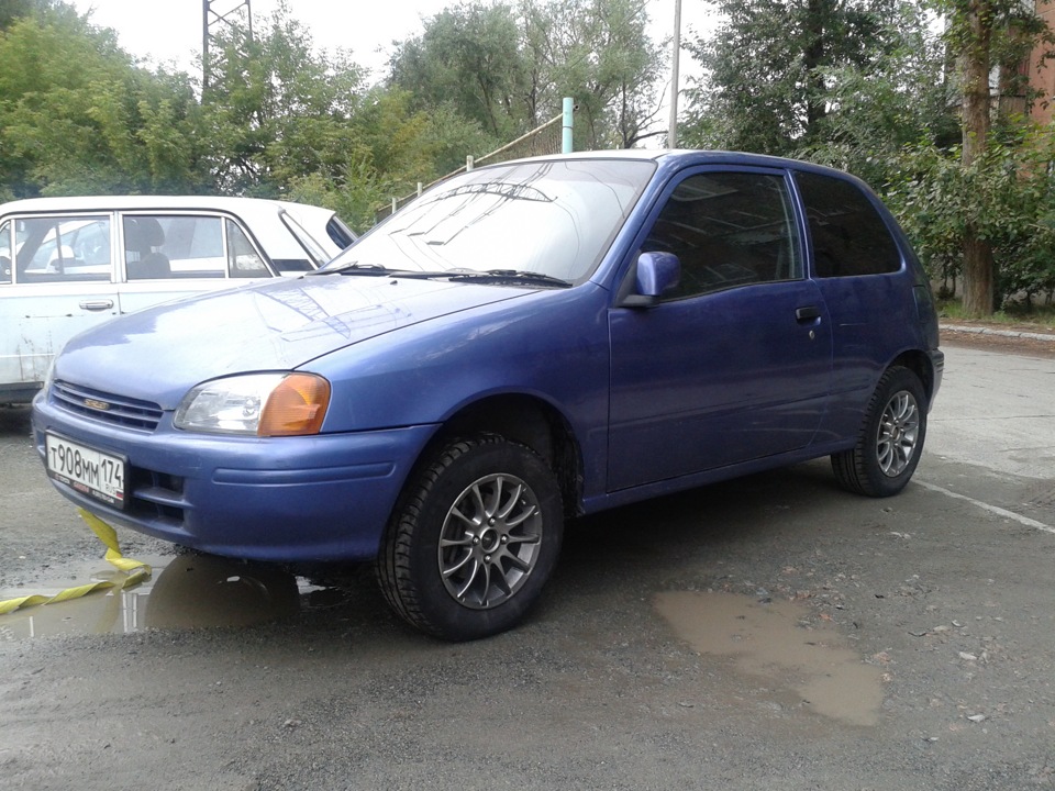 Маршрутка здравствуй! — Toyota Starlet (90), 1,3 л., 1997 года ...