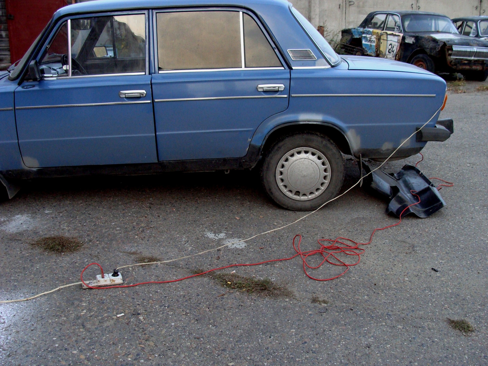 чтоб бензобак не выпал подороге. или опять работаем с кузовом. — Lada 2106,  1,5 л, 1995 года | плановое ТО | DRIVE2