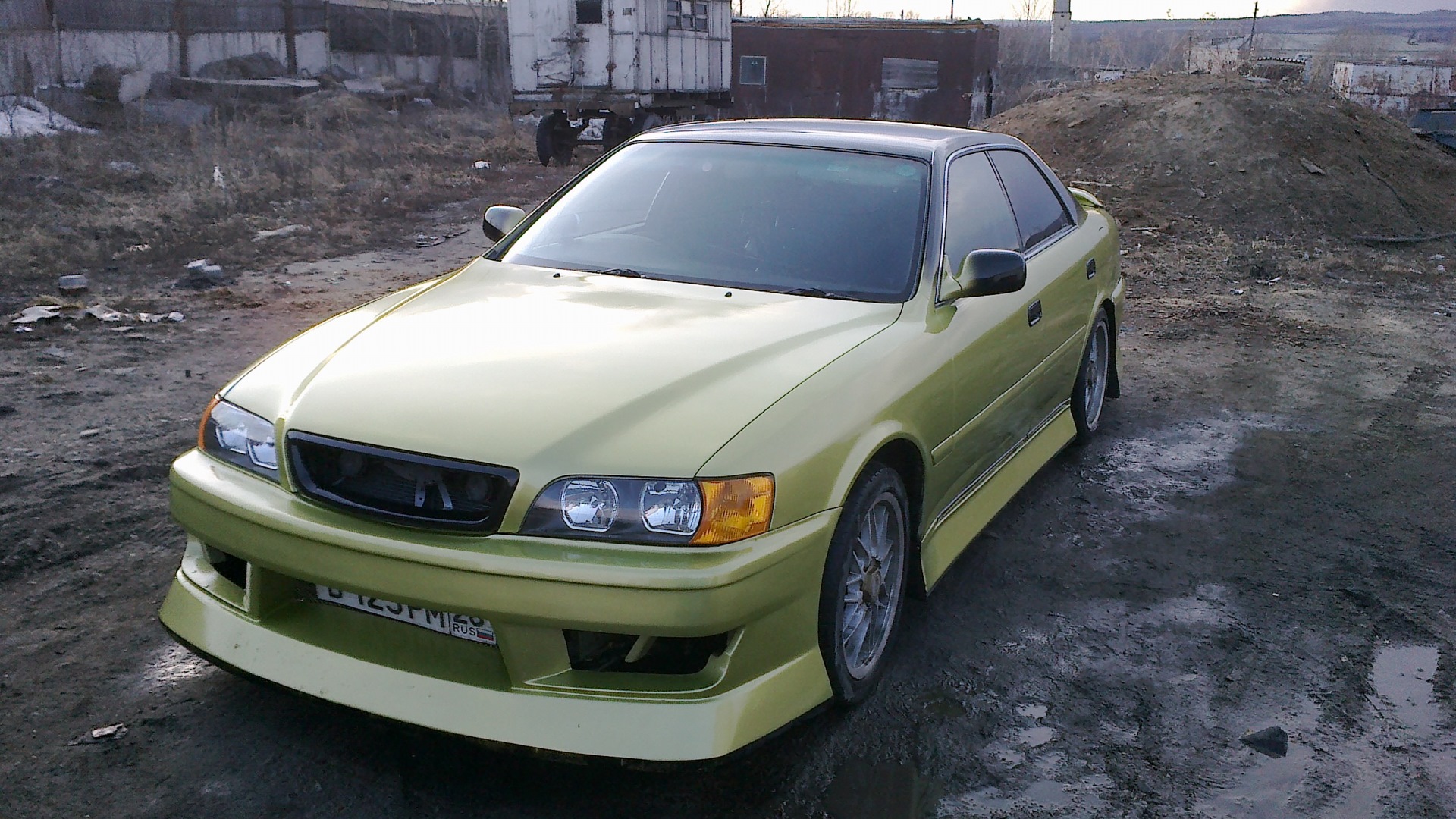 Toyota Chaser (100) 2.0 бензиновый 1998 | Зелёный ЧАЙ ---- 綠茶 -- на DRIVE2