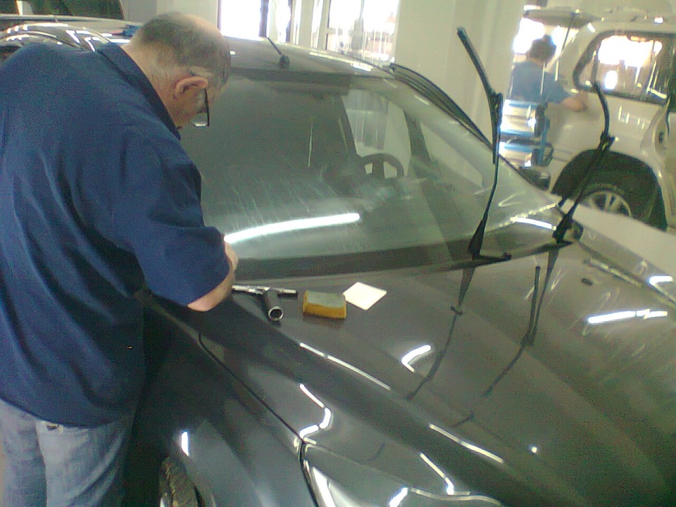 Атермальная пленка — Ford Focus Hatchback II, 0,5 л, 2008 года | тюнинг ...