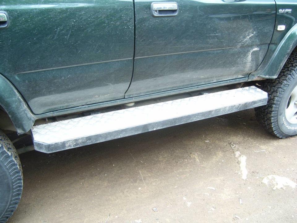 бампера пороги