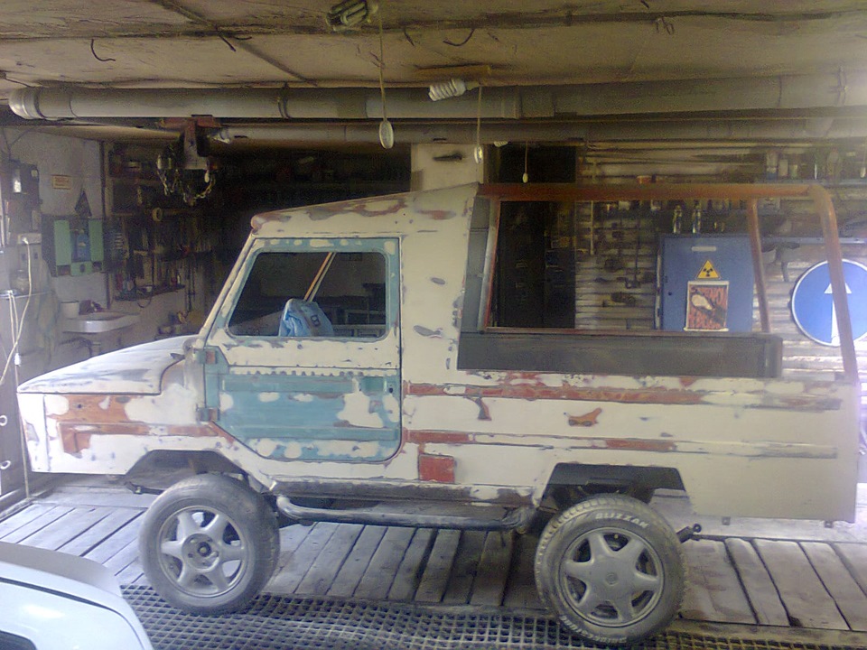 Покраска в камуфляж — ЛуАЗ 969, 1,3 л, 1977 года | кузовной ремонт | DRIVE2