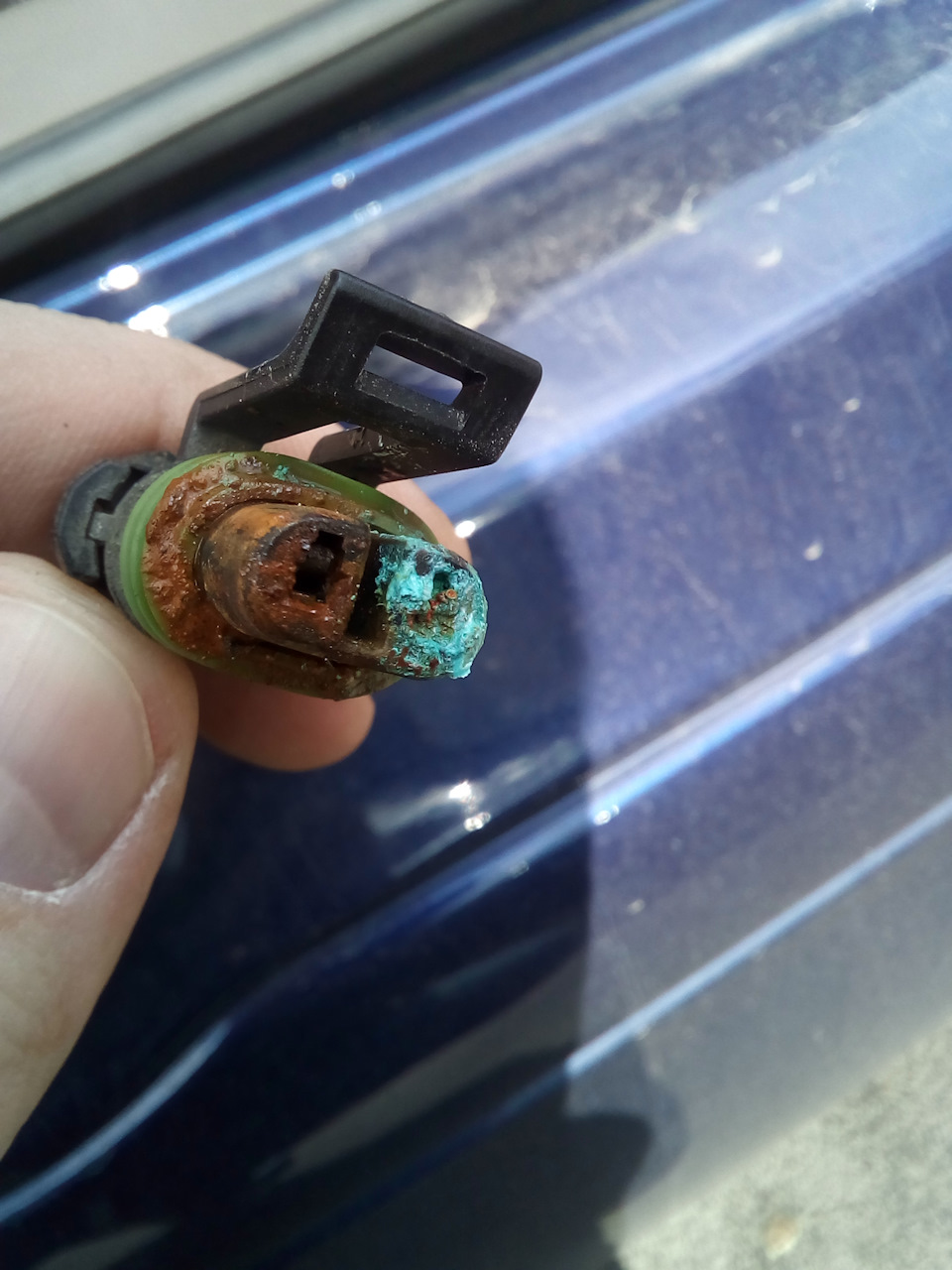 Фонарь подсветки номера — Nissan Micra (K12), 1,2 л, 2005 года | своими ...